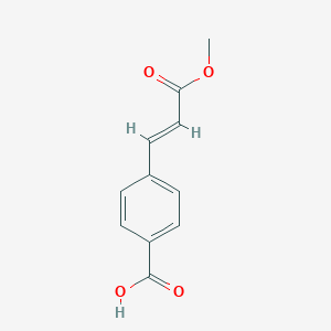 4-(3-Methoxy-3-oxoprop-1-en-1-yl)benzoic acid