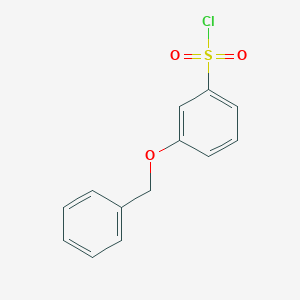 molecular formula C13H11ClO3S B180562 3-(苄氧基)苯-1-磺酰氯 CAS No. 162711-45-7