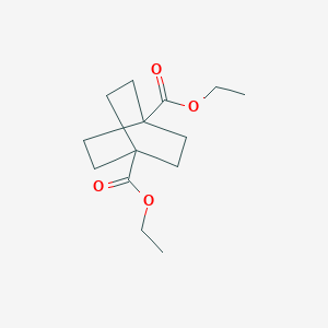 molecular formula C14H22O4 B180621 Diethyl bicyclo[2.2.2]octane-1,4-dicarboxylate CAS No. 1659-75-2