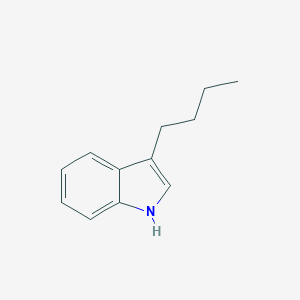 molecular formula C12H15N B180626 3-butyl-1H-indole CAS No. 17380-17-5
