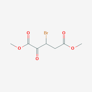 molecular formula C7H9BrO5 B180679 Dimethyl 3-bromo-2-oxopentanedioate CAS No. 148728-48-7