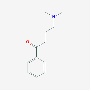molecular formula C12H17NO B180684 4-(二甲氨基)-1-苯基丁-1-酮 CAS No. 3760-63-2