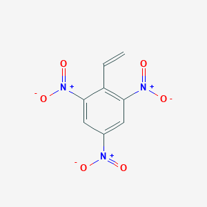 molecular formula C8H5N3O6 B180686 2-Ethenyl-1,3,5-trinitrobenzene CAS No. 109759-59-3