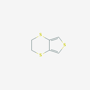 molecular formula C6H6S3 B180702 2,3-二氢噻吩[3,4-b][1,4]二硫烯 CAS No. 158962-92-6