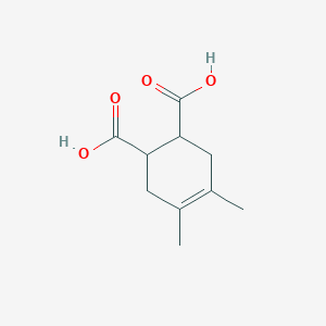 molecular formula C10H14O4 B180704 4,5-Dimethylcyclohex-4-ene-1,2-dicarboxylic acid CAS No. 22228-48-4