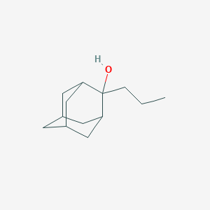 molecular formula C13H22O B180742 2-Propyladamantan-2-ol CAS No. 14451-85-5