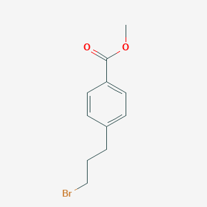 molecular formula C11H13BrO2 B180749 Methyl 4-(3-bromopropyl)benzoate CAS No. 113100-86-0