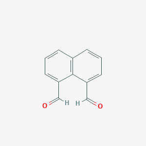molecular formula C12H8O2 B180751 Naphthalene-1,8-dicarbaldehyde CAS No. 17216-14-7