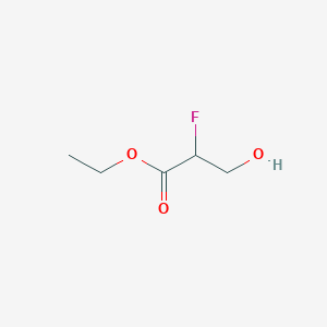 molecular formula C5H9FO3 B180755 2-Fluoro-3-hydroxy-propionic acid ethyl ester CAS No. 1993-92-6