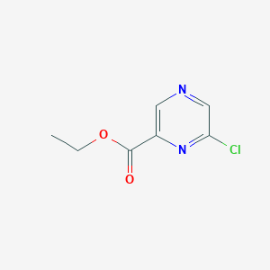 molecular formula C7H7ClN2O2 B180790 Ethyl 6-chloropyrazine-2-carboxylate CAS No. 161611-46-7