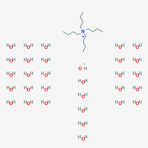 molecular formula C16H97NO31 B180798 Tetrabutylammonium hydroxide 30-hydrate CAS No. 147741-30-8