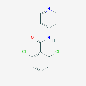molecular formula C12H8Cl2N2O B180799 2,6-dichloro-N-(pyridin-4-yl)benzamide CAS No. 113204-35-6