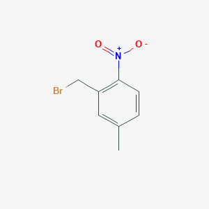 molecular formula C8H8BrNO2 B180800 2-(Bromomethyl)-4-methyl-1-nitrobenzene CAS No. 110822-05-4