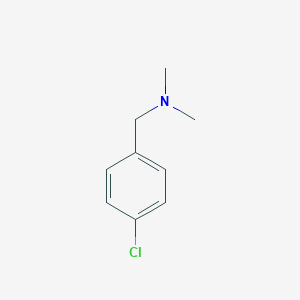 molecular formula C9H12ClN B180803 1-(4-chlorophenyl)-N,N-dimethylmethanamine CAS No. 15184-98-2