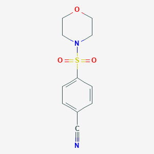 molecular formula C11H12N2O3S B180819 4-(Morpholinosulfonyl)benzonitrile CAS No. 10254-89-4