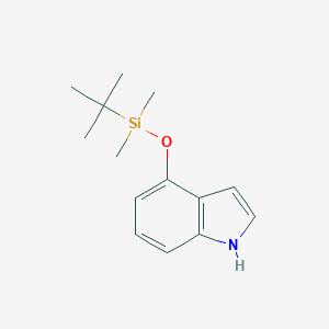 molecular formula C14H21NOSi B180821 4-(t-Butyldimethylsilyloxy)indole CAS No. 106792-40-9