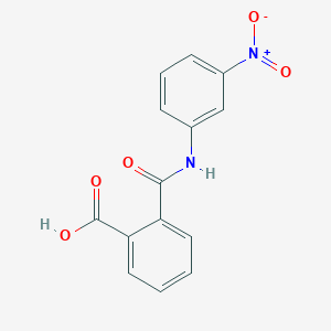 B180833 2-[(3-Nitrophenyl)carbamoyl]benzoic acid CAS No. 19336-84-6