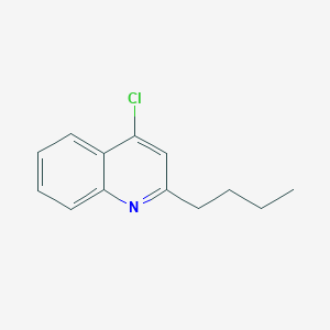 molecular formula C13H14ClN B180835 2-Butyl-4-chloroquinoline CAS No. 144624-27-1
