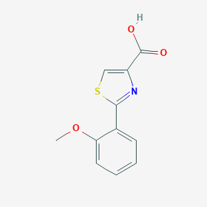 B180841 2-(2-Methoxyphenyl)-1,3-thiazole-4-carboxylic acid CAS No. 115299-10-0