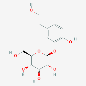 molecular formula C14H20O8 B180852 西米达胡林碱 CAS No. 142542-89-0