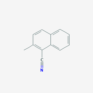 molecular formula C12H9N B180855 2-Methylnaphthalene-1-carbonitrile CAS No. 20944-85-8