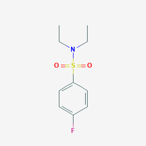 molecular formula C10H14FNO2S B180896 N,N-二乙基-4-氟苯磺酰胺 CAS No. 309-91-1
