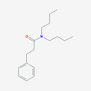 molecular formula C17H27NO B180927 N,N-dibutyl-3-phenylpropanamide CAS No. 57772-72-2