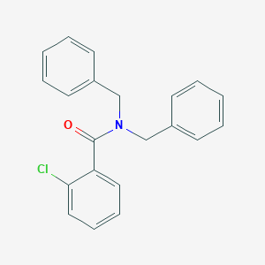 molecular formula C21H18ClNO B180937 N,N-dibenzyl-2-chlorobenzamide CAS No. 7465-70-5