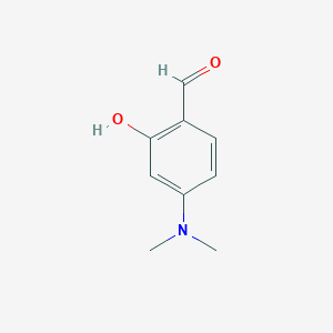 molecular formula C9H11NO2 B180962 4-(二甲氨基)-2-羟基苯甲醛 CAS No. 41602-56-6