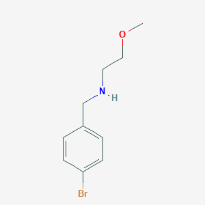 molecular formula C10H14BrNO B180992 N-(4-bromobenzyl)-2-methoxyethanamine CAS No. 728948-30-9