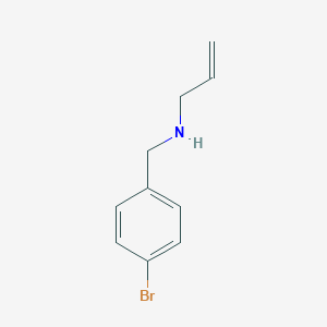 molecular formula C10H12BrN B180996 N-(4-bromobenzyl)prop-2-en-1-amine CAS No. 99359-28-1