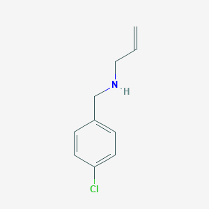molecular formula C10H12ClN B180997 N-(4-chlorobenzyl)prop-2-en-1-amine CAS No. 69957-80-8