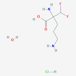 molecular formula C6H15ClF2N2O3 B000181 Vaniqa CAS No. 96020-91-6