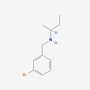 B181008 N-(3-bromobenzyl)butan-2-amine CAS No. 869949-42-8