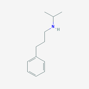 molecular formula C12H19N B181013 N-异丙基-3-苯基丙-1-胺 CAS No. 87462-11-1