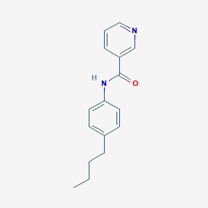 B181033 N-(4-butylphenyl)pyridine-3-carboxamide CAS No. 75075-27-3