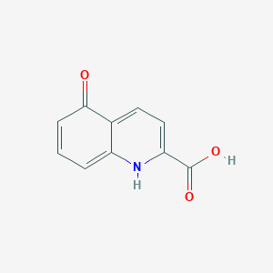 molecular formula C10H7NO3 B181047 5-羟基喹啉-2-羧酸 CAS No. 149312-98-1