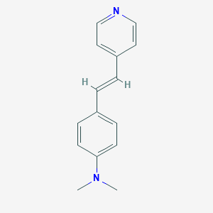 molecular formula C15H16N2 B181050 4-[4-(Dimethylamino)styryl]pyridine CAS No. 889-36-1