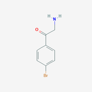 molecular formula C8H8BrNO B181051 2-氨基-1-(4-溴苯基)乙酮 CAS No. 7644-04-4