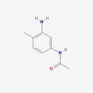 molecular formula C9H12N2O B181059 N-(3-氨基-4-甲基苯基)乙酰胺 CAS No. 6375-16-2