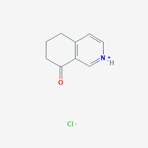 molecular formula C9H10ClNO B181062 6,7-二氢异喹啉-8(5H)-酮盐酸盐 CAS No. 135311-97-6