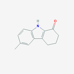 molecular formula C13H13NO B181066 6-甲基-2,3,4,9-四氢-1H-咔唑-1-酮 CAS No. 3449-48-7