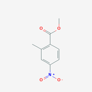 molecular formula C9H9NO4 B181074 甲基2-甲基-4-硝基苯甲酸酯 CAS No. 62621-09-4
