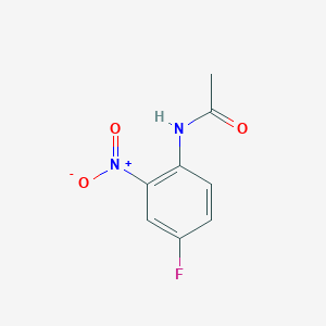 molecular formula C8H7FN2O3 B181082 4'-Fluoro-2'-nitroacetanilide CAS No. 448-39-5