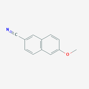 molecular formula C12H9NO B181084 6-甲氧基-2-萘腈 CAS No. 67886-70-8