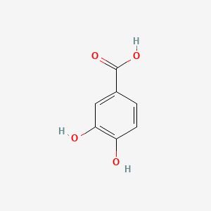 molecular formula C7H6O4 B181095 3,4-Dihydroxybenzoic acid CAS No. 99-50-3