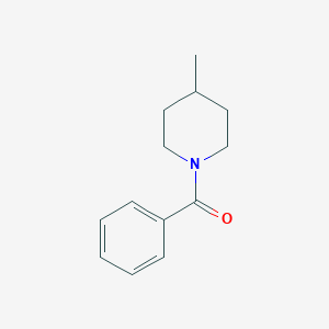molecular formula C13H17NO B181097 1-Benzoyl-4-methylpiperidine CAS No. 5470-88-2