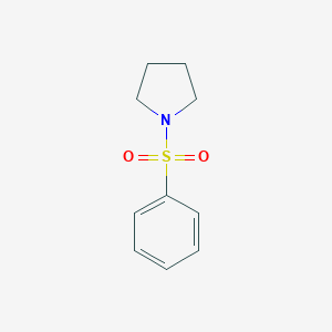 molecular formula C10H13NO2S B181110 1-(苯磺酰基)吡咯烷 CAS No. 5033-22-7