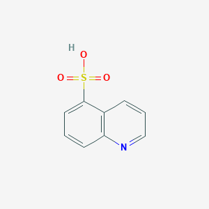 molecular formula C9H7NO3S B181123 喹啉-5-磺酸 CAS No. 23261-58-7