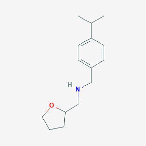 B181131 (4-Isopropyl-benzyl)-(tetrahydro-furan-2-YL-methyl)-amine CAS No. 436096-82-1